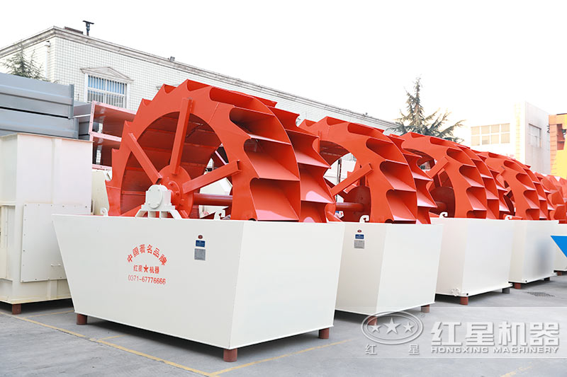 大型輪斗式洗砂機參數(shù)，工作視頻及廠家介紹